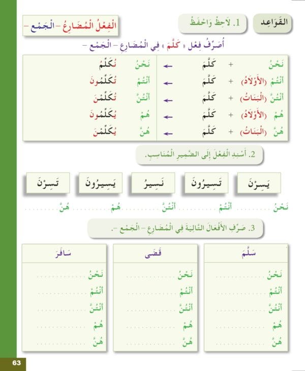 Manuels "Apprendre l’arabe pour les jeunes" – Niveau 2 العربية للشباب – Image 27