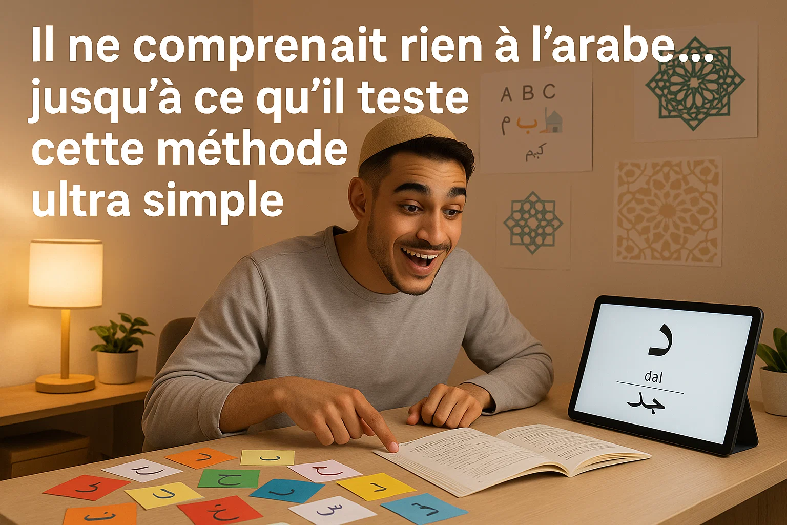 “Il ne comprenait rien🧠 à l’arabe… jusqu’à ce qu’il teste cette méthode ultra simple”